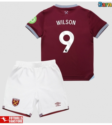 West Ham United Callum Wilson #9 Hemmatröja Barn 2025-26 Kortärmad (+ Korta byxor)