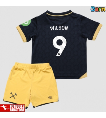 West Ham United Callum Wilson #9 Tredje Tröja Barn 2025-26 Kortärmad (+ Korta byxor)