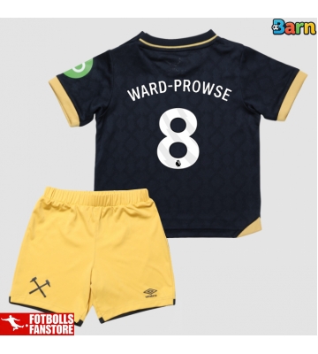 West Ham United James Ward-Prowse #8 Tredje Tröja Barn 2025-26 Kortärmad (+ Korta byxor)