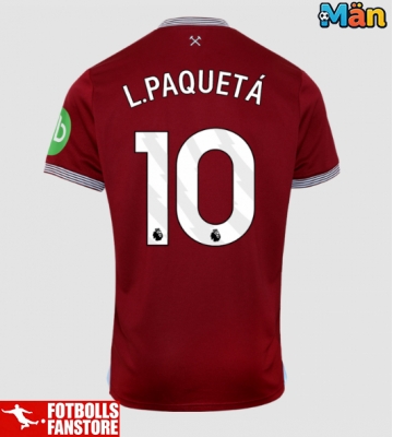 West Ham United Lucas Paqueta #10 Hemmatröja 2025-26 Kortärmad