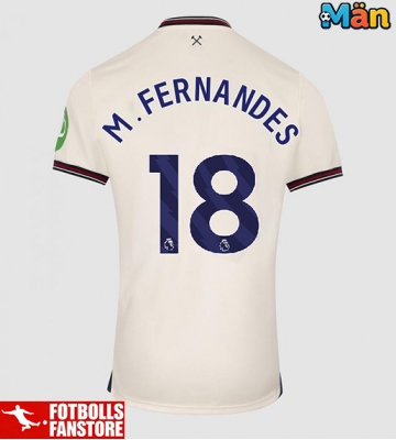 West Ham United Mateus Fernandes #18 Bortatröja 2025-26 Kortärmad