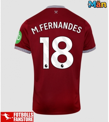 West Ham United Mateus Fernandes #18 Hemmatröja 2025-26 Kortärmad