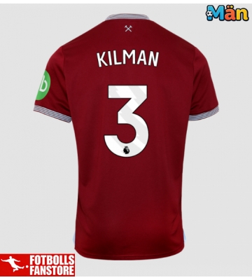 West Ham United Max Kilman #3 Hemmatröja 2025-26 Kortärmad
