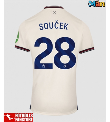 West Ham United Tomas Soucek #28 Bortatröja 2025-26 Kortärmad