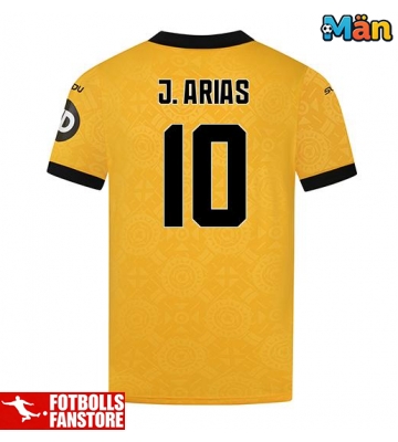 Wolves Jhon Arias #10 Hemmatröja 2025-26 Kortärmad