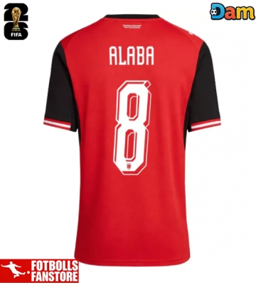 Österrike David Alaba #8 Hemmatröja Dam VM 2026 Kortärmad