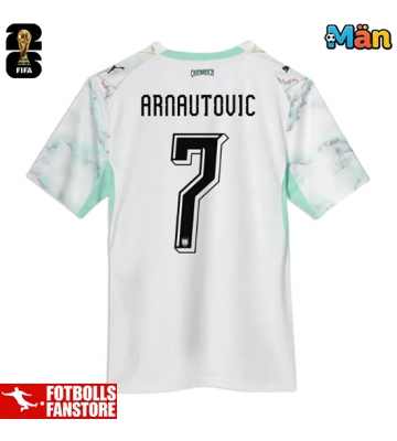 Österrike Marko Arnautovic #7 Bortatröja VM 2026 Kortärmad