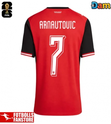 Österrike Marko Arnautovic #7 Hemmatröja Dam VM 2026 Kortärmad