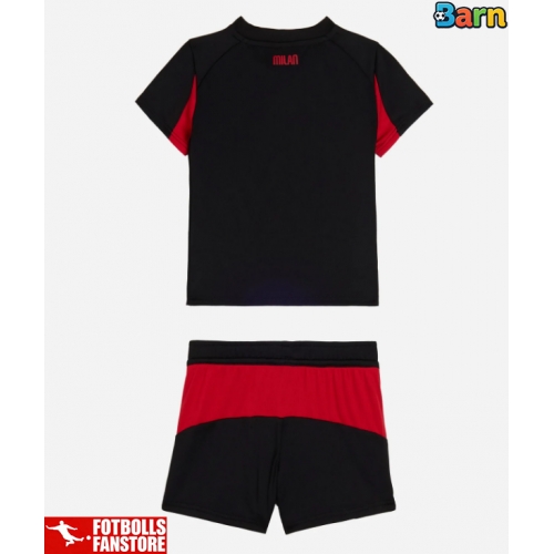 AC Milan Hemmatröja Barn 2025-26 Kortärmad (+ Korta byxor)