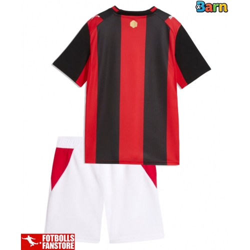 AC Milan Hemmatröja Barn 2026-27 Kortärmad (+ Korta byxor)