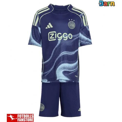 Ajax Josip Sutalo #37 Bortatröja Barn 2025-26 Kortärmad (+ Korta byxor)