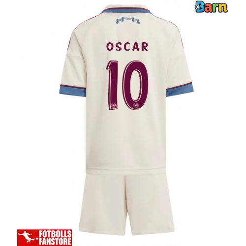 Ajax Oscar Gloukh #10 Tredje Tröja Barn 2025-26 Kortärmad (+ Korta byxor)