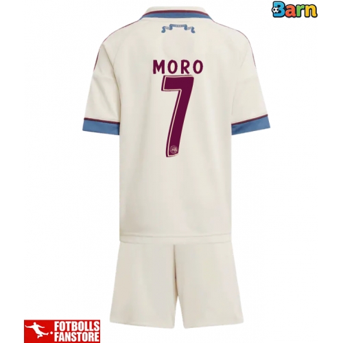Ajax Raul Moro #7 Tredje Tröja Barn 2025-26 Kortärmad (+ Korta byxor)