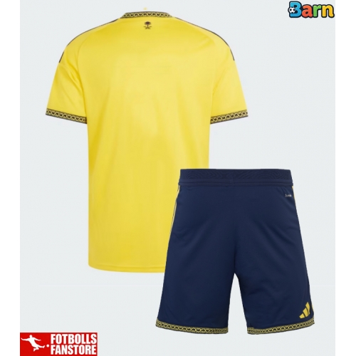 Al-Nassr Hemmatröja Barn 2026-27 Kortärmad (+ Korta byxor)