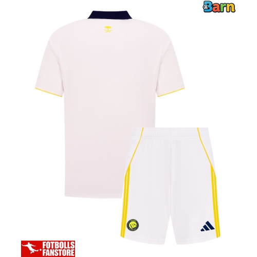 Al-Nassr Tredje Tröja Barn 2025-26 Kortärmad (+ Korta byxor)