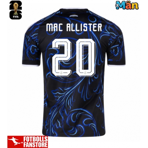 Argentina Alexis Mac Allister #20 Bortatröja VM 2026 Kortärmad