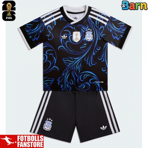 Argentina Bortatröja Barn VM 2026 Kortärmad (+ Korta byxor)