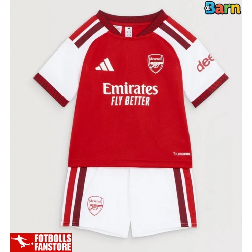 Arsenal Bukayo Saka #7 Hemmatröja Barn 2026-27 Kortärmad (+ Korta byxor)