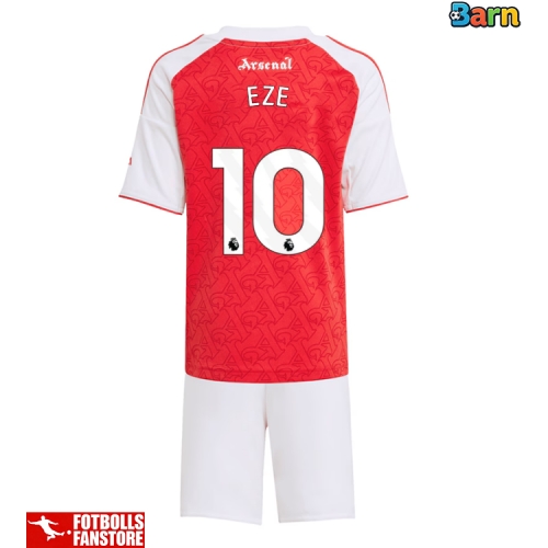 Arsenal Eberechi Eze #10 Hemmatröja Barn 2025-26 Kortärmad (+ Korta byxor)