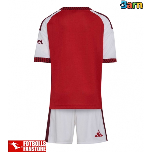 Arsenal Hemmatröja Barn 2026-27 Kortärmad (+ Korta byxor)