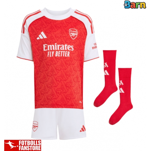 Arsenal Kai Havertz #29 Hemmatröja Barn 2025-26 Kortärmad (+ Korta byxor)