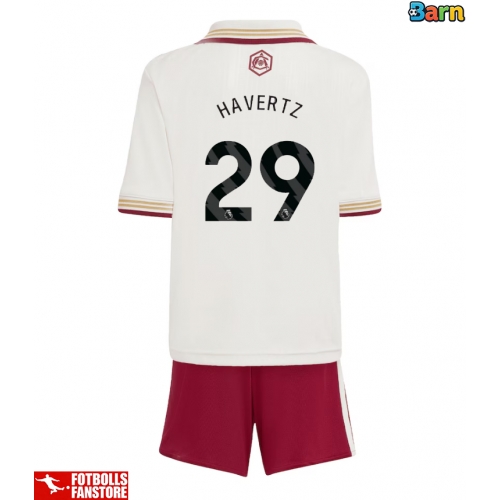 Arsenal Kai Havertz #29 Tredje Tröja Barn 2025-26 Kortärmad (+ Korta byxor)