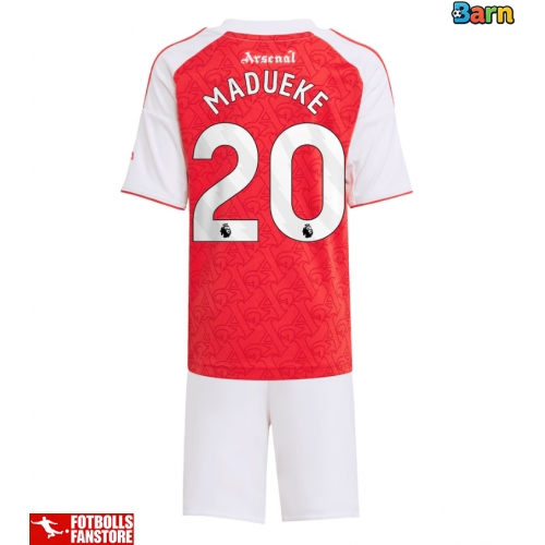 Arsenal Noni Madueke #20 Hemmatröja Barn 2025-26 Kortärmad (+ Korta byxor)