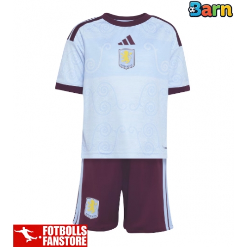 Aston Villa Amadou Onana #24 Tredje Tröja Barn 2026-27 Kortärmad (+ Korta byxor)