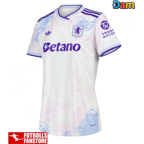 Aston Villa Ian Maatsen #22 Tredje Tröja Dam 2025-26 Kortärmad