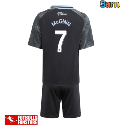 Aston Villa John McGinn #7 Bortatröja Barn 2025-26 Kortärmad (+ Korta byxor)
