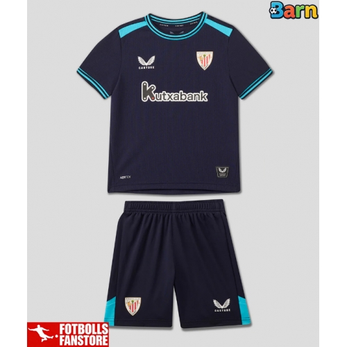 Athletic Bilbao Bortatröja Barn 2025-26 Kortärmad (+ Korta byxor)