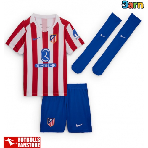 Atletico Madrid Conor Gallagher #4 Hemmatröja Barn 2025-26 Kortärmad (+ Korta byxor)