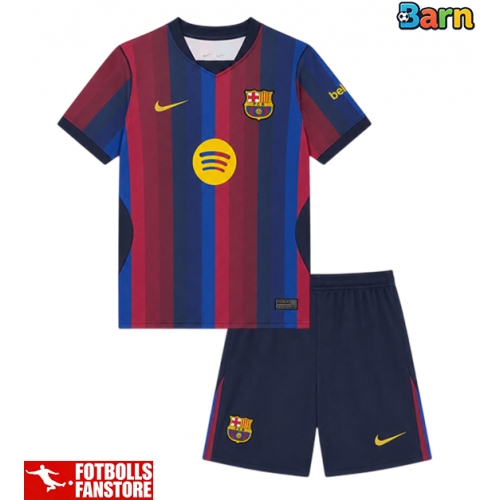 Barcelona Gabriel Jesus #9 Hemmatröja Barn 2026-27 Kortärmad (+ Korta byxor)