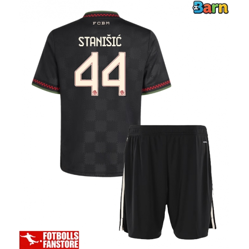 Bayern Munich Josip Stanisic #44 Tredje Tröja Barn 2025-26 Kortärmad (+ Korta byxor)