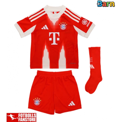 Bayern Munich Kim Min-jae #3 Hemmatröja Barn 2025-26 Kortärmad (+ Korta byxor)