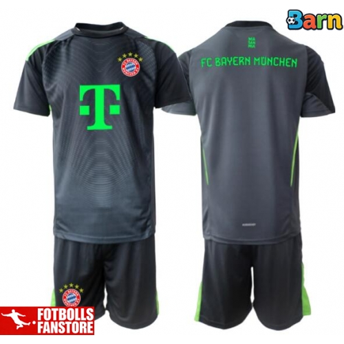 Bayern Munich Målvakt Bortatröja Barn 2025-26 Kortärmad (+ Korta byxor)