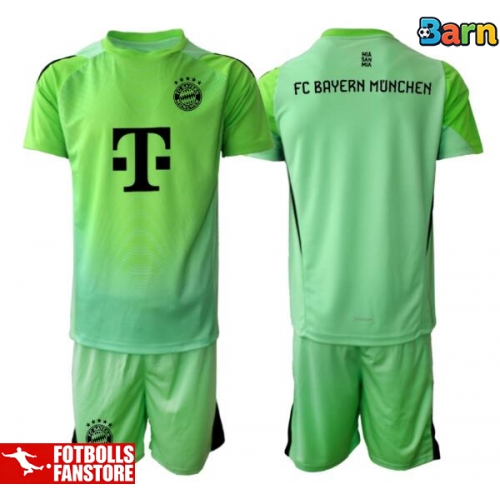 Bayern Munich Målvakt Hemmatröja Barn 2025-26 Kortärmad (+ Korta byxor)