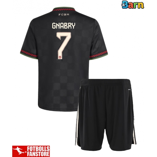 Bayern Munich Serge Gnabry #7 Tredje Tröja Barn 2025-26 Kortärmad (+ Korta byxor)