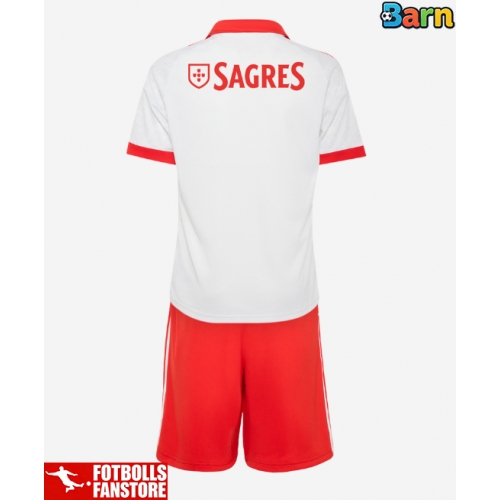 Benfica Bortatröja Barn 2026-27 Kortärmad (+ Korta byxor)