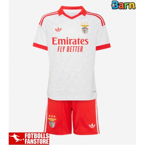 Benfica Bortatröja Barn 2026-27 Kortärmad (+ Korta byxor)
