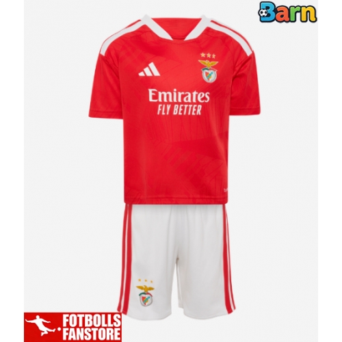 Benfica Hemmatröja Barn 2026-27 Kortärmad (+ Korta byxor)