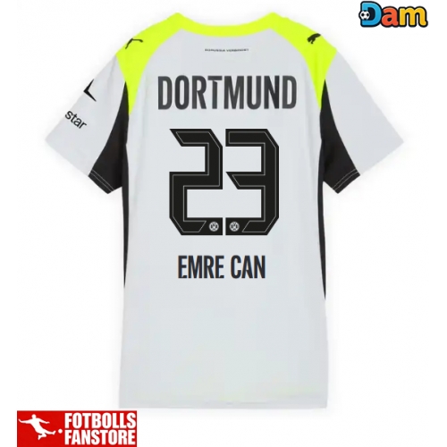 Borussia Dortmund Emre Can #23 Bortatröja Dam 2025-26 Kortärmad