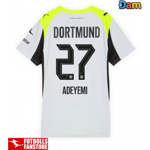 Borussia Dortmund Karim Adeyemi #27 Bortatröja Dam 2025-26 Kortärmad