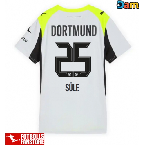 Borussia Dortmund Niklas Sule #25 Bortatröja Dam 2025-26 Kortärmad