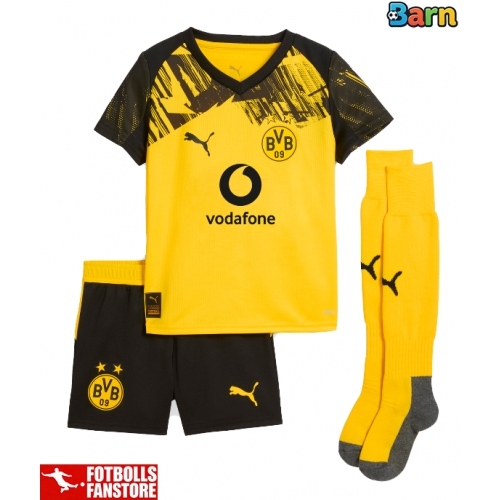 Borussia Dortmund Niklas Sule #25 Hemmatröja Barn 2025-26 Kortärmad (+ Korta byxor)