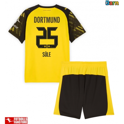 Borussia Dortmund Niklas Sule #25 Hemmatröja Barn 2025-26 Kortärmad (+ Korta byxor)