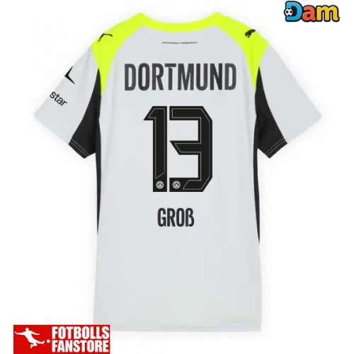 Borussia Dortmund Pascal Gross #13 Bortatröja Dam 2025-26 Kortärmad