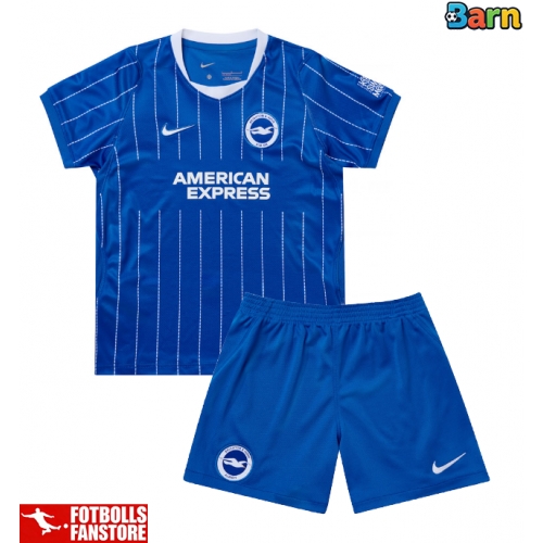 Brighton Hemmatröja Barn 2026-27 Kortärmad (+ Korta byxor)
