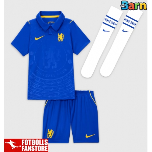Chelsea Aaron Anselmino #30 Hemmatröja Barn 2026-27 Kortärmad (+ Korta byxor)