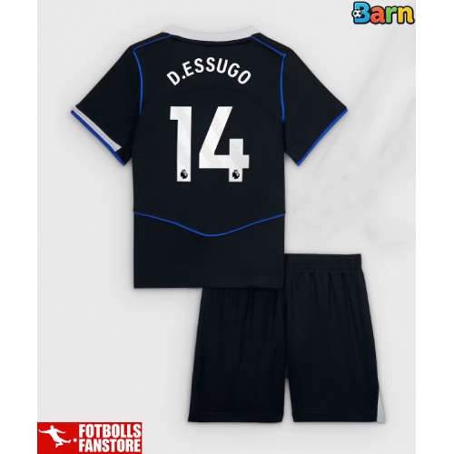 Chelsea Dario Essugo #14 Tredje Tröja Barn 2025-26 Kortärmad (+ Korta byxor)